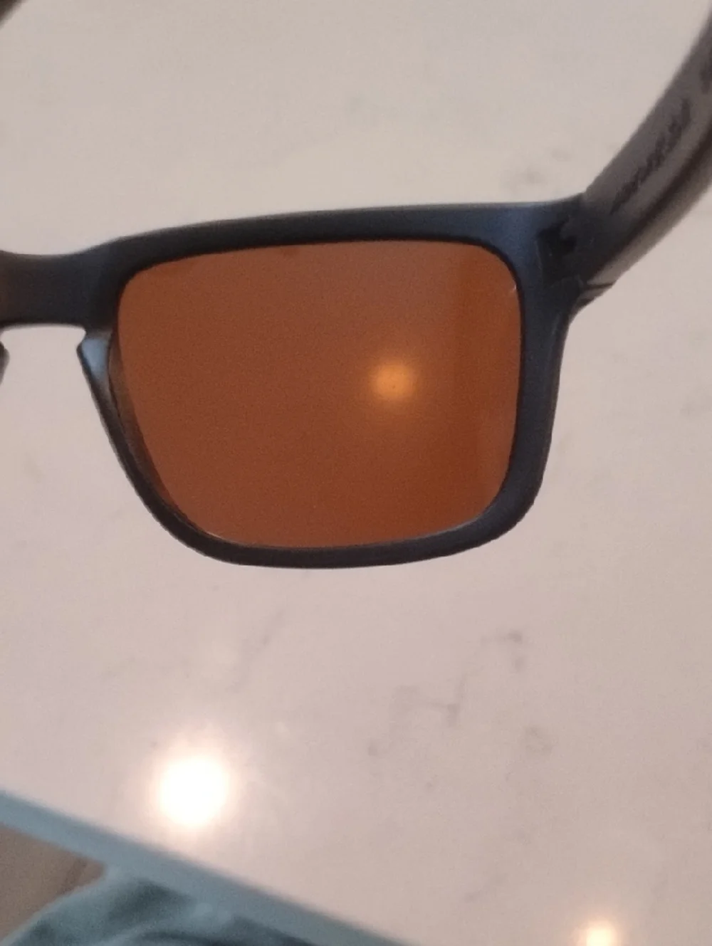Oakley Holbrook Sunglasses With Gunmetal Accents And Brown Lenses